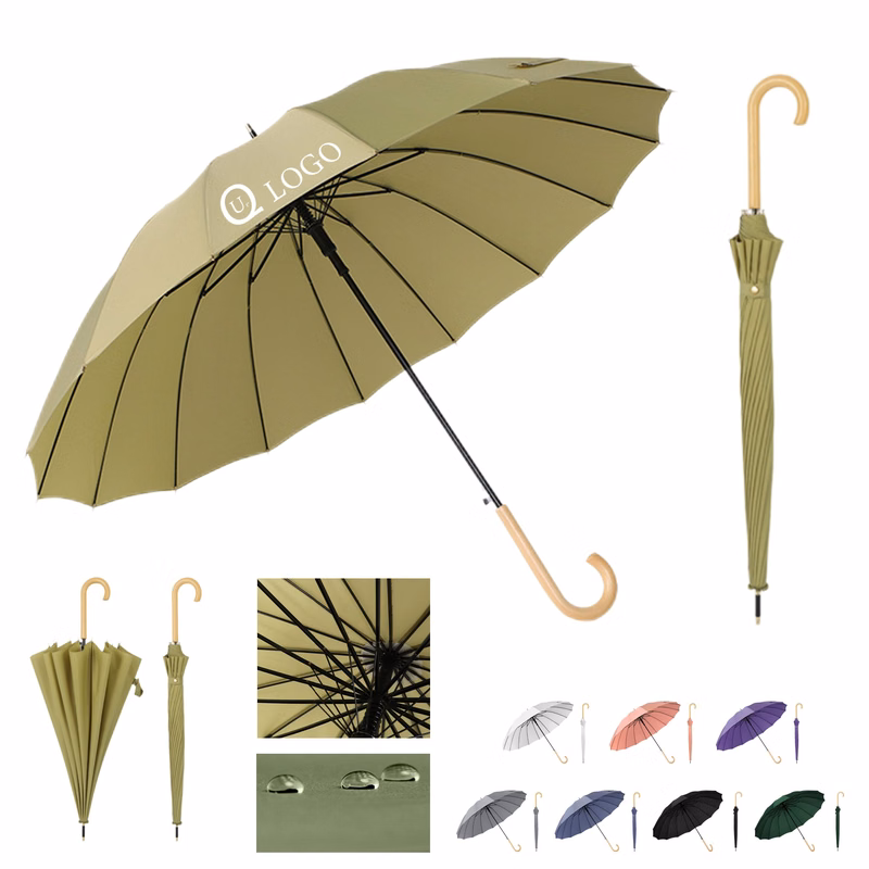 Umbrella With Log Handle