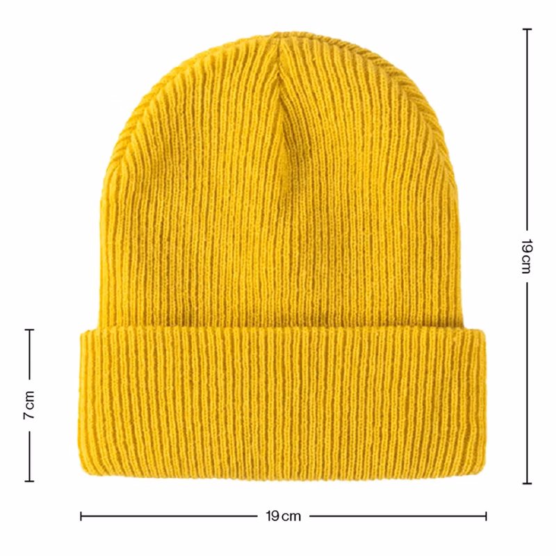 Soft Acrylic Fiber Beanies