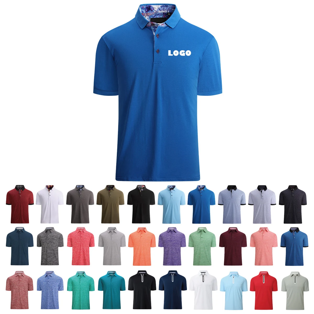 Short Sleeve Golf Polo Shirt 1