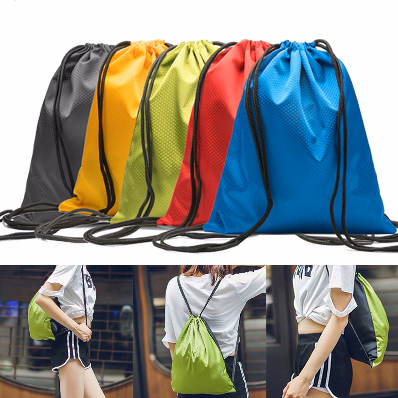 600D Oxford Waterproof Drawstring Backpack