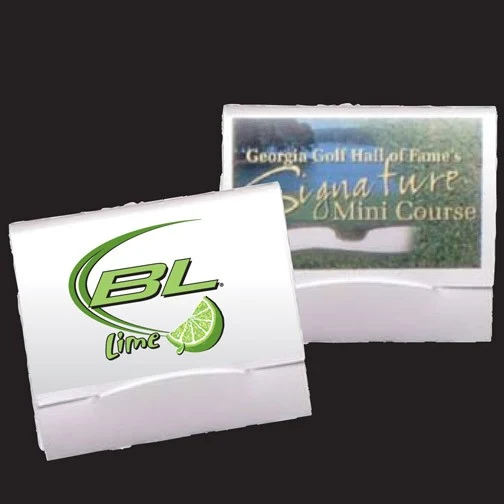Pro Elite Gold Standard Golf Tee Packet w/ Four 2 1/8" Tees & 1 Marker 1