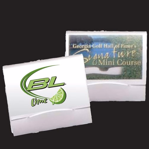 Pro Elite Gold Standard Golf Tee Packet w/ Four 2 1/8" Tees & 1 Marker