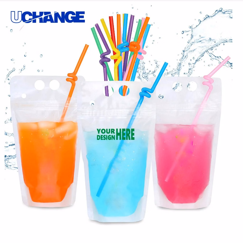 Reusable Drink Pouch Container (17oz)