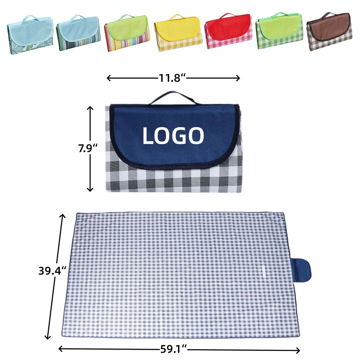 Foldable Oxford Picnic Mat 1