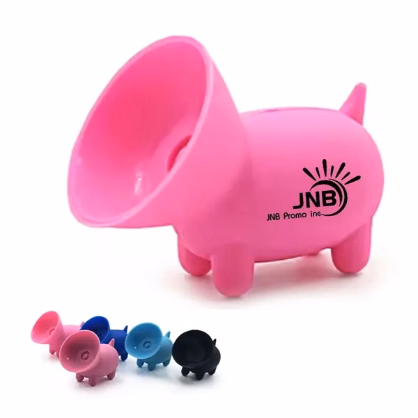 Adorable Pig Shaped Silicone Smart Phone Holder