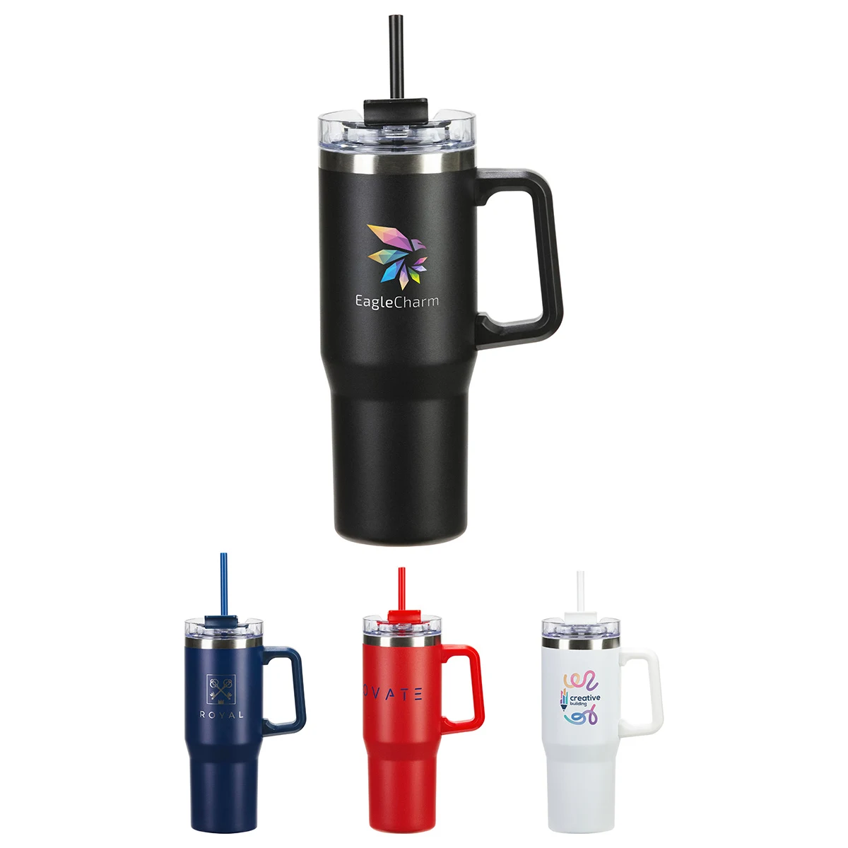 Maestro 30 oz Vacuum Insulated Stainless Steel Mug 1