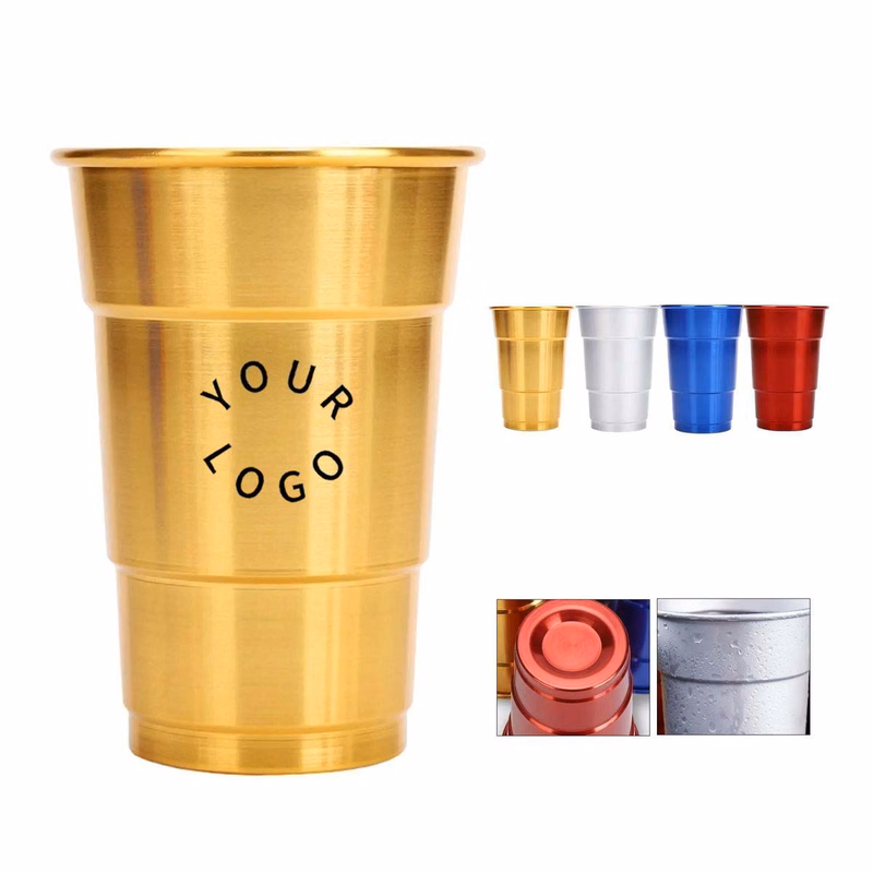 Eco Friendly Reusable Aluminum Beverage Cup