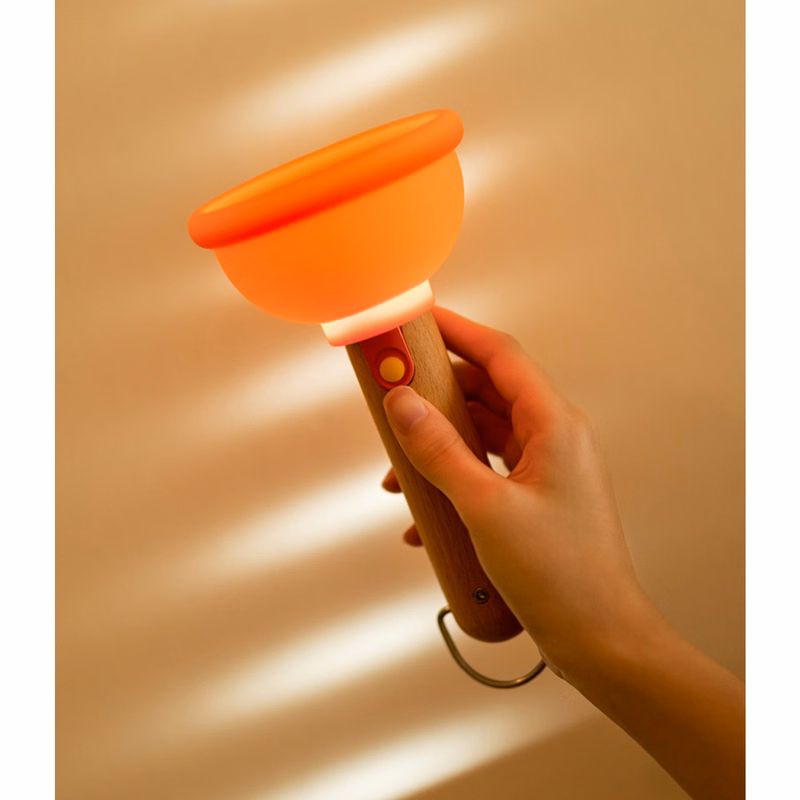 Cute Plunger Lamp