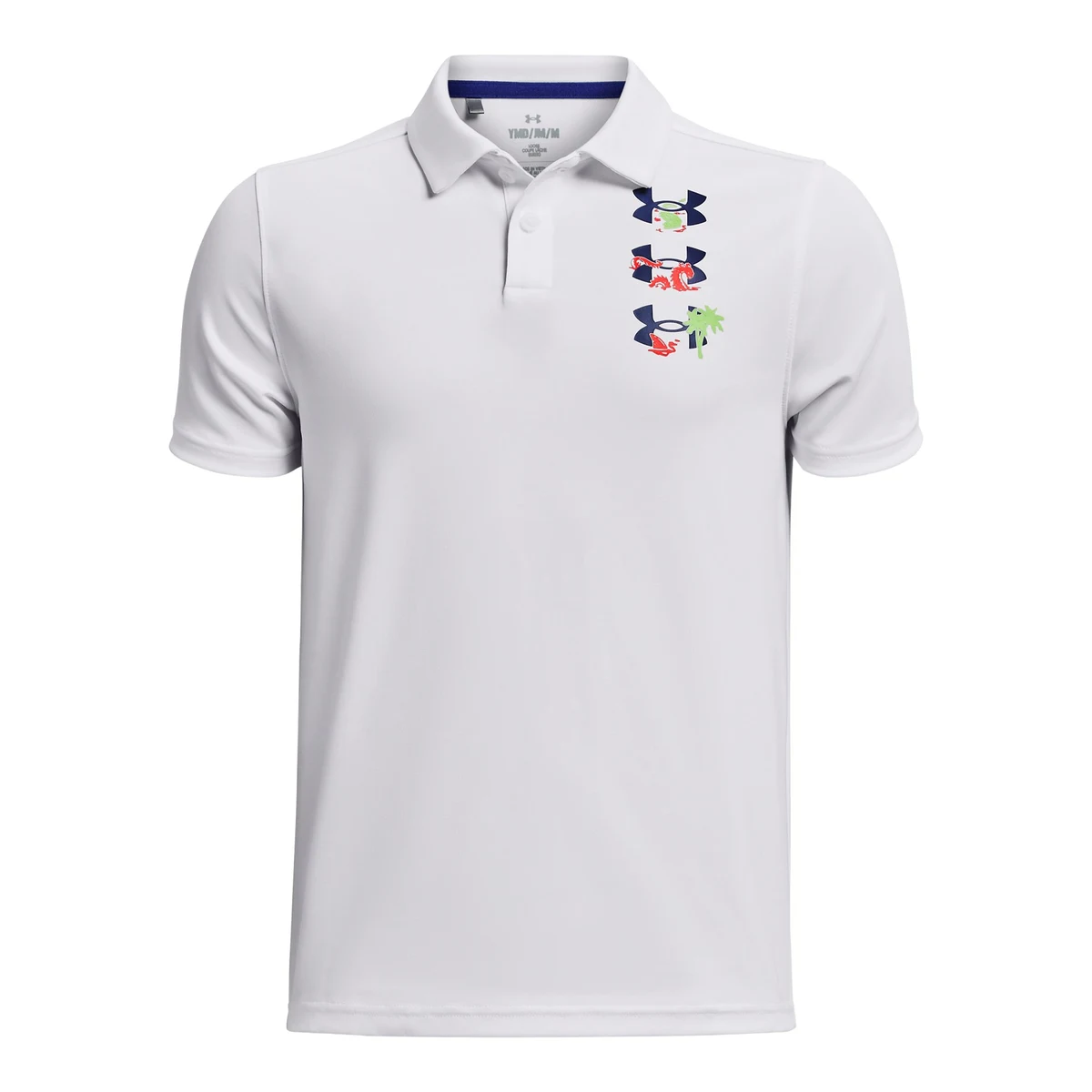 UA Performance Paradise Graphic Boys' Polo 1