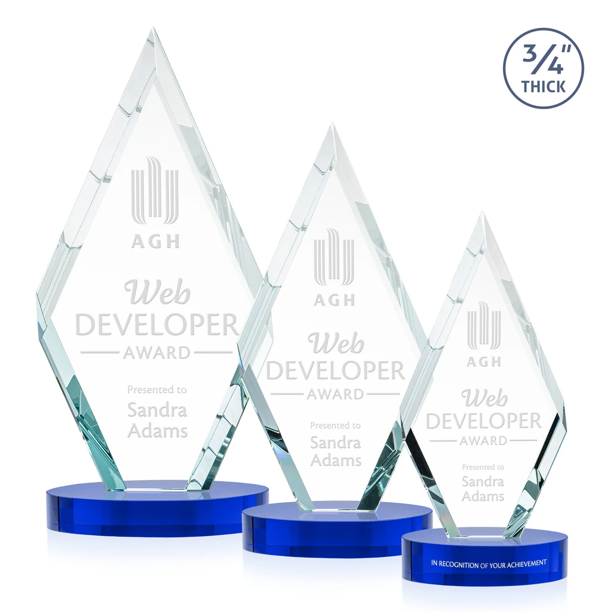 Richmond Award on Alberton Base - Blue 1