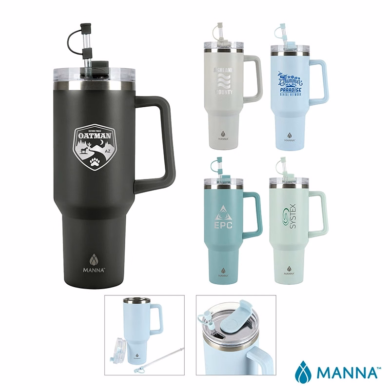 Manna™ Atlas 40 oz. Double Wall Stainless Steel Travel Tumbler