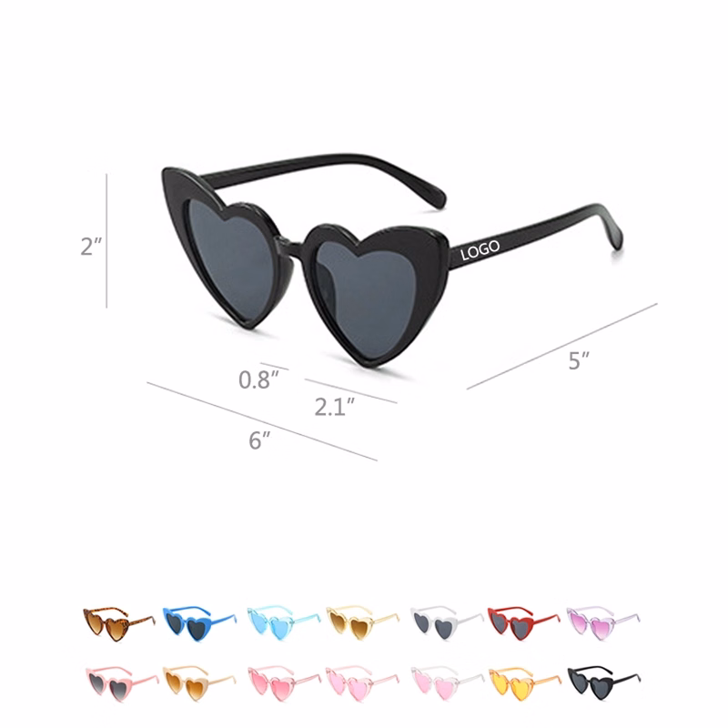 Love shaped sunglasses