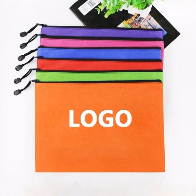 A4 Zipper File Bags