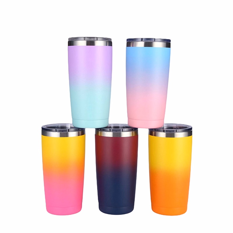 20 oz Gradient Double Wall Coffee Travel Mug