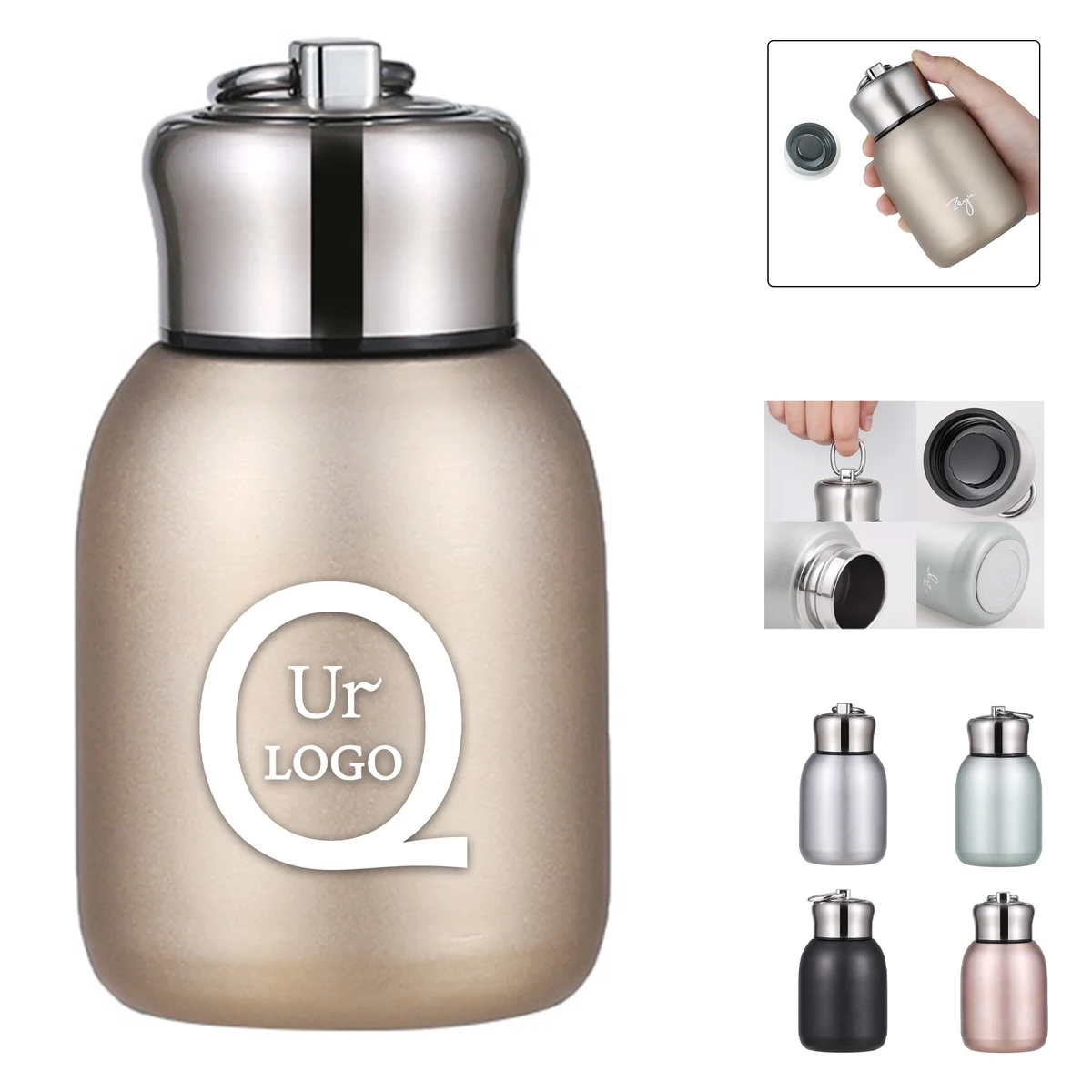 10Oz Big Belly Insulated Bottle 1