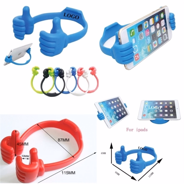 Thumbs-up Flexible Cell Phone Holder