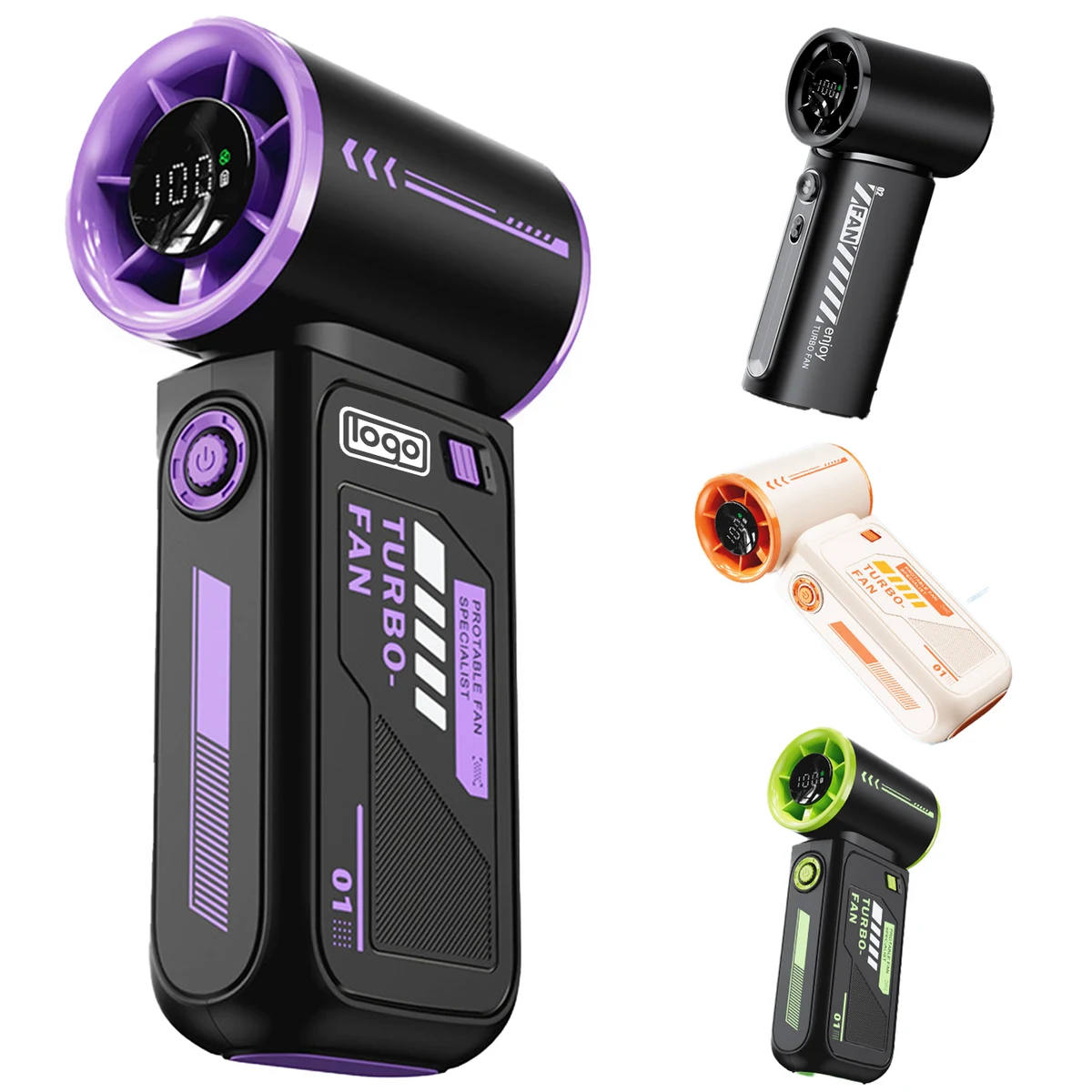 3600mAh Portable Cooling Fan 1