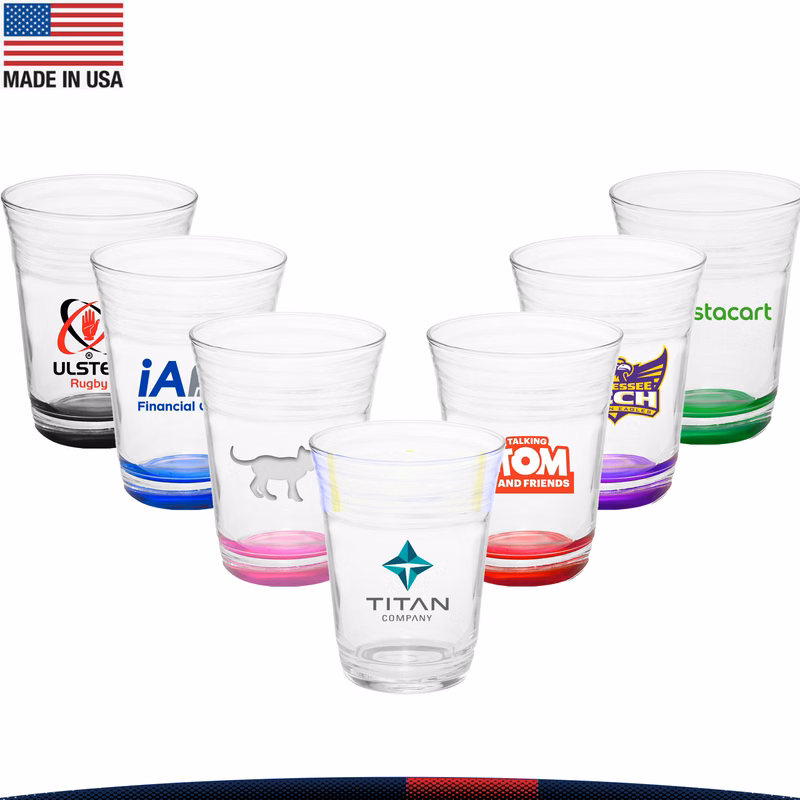 16 oz. Vlen Clear Glass Pint Cups