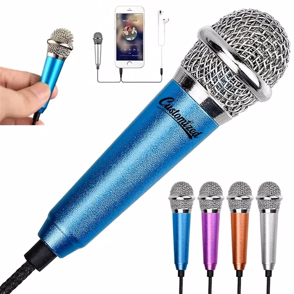 Custom Mini Portable Condenser Microphone with Plug-and-Play — Content Creation Tech