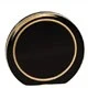 5 Inch Black/Gold Ring Aurora Acrylic Award 1