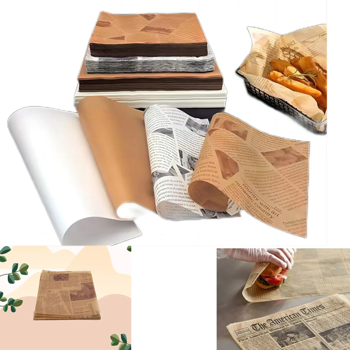 Disposable Burger Packaging 1