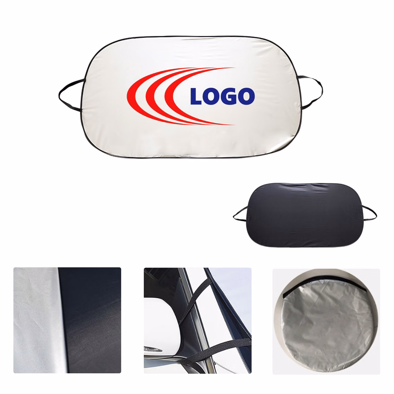 MOQ50 Personalized Car Sunshade With Custom Logo
