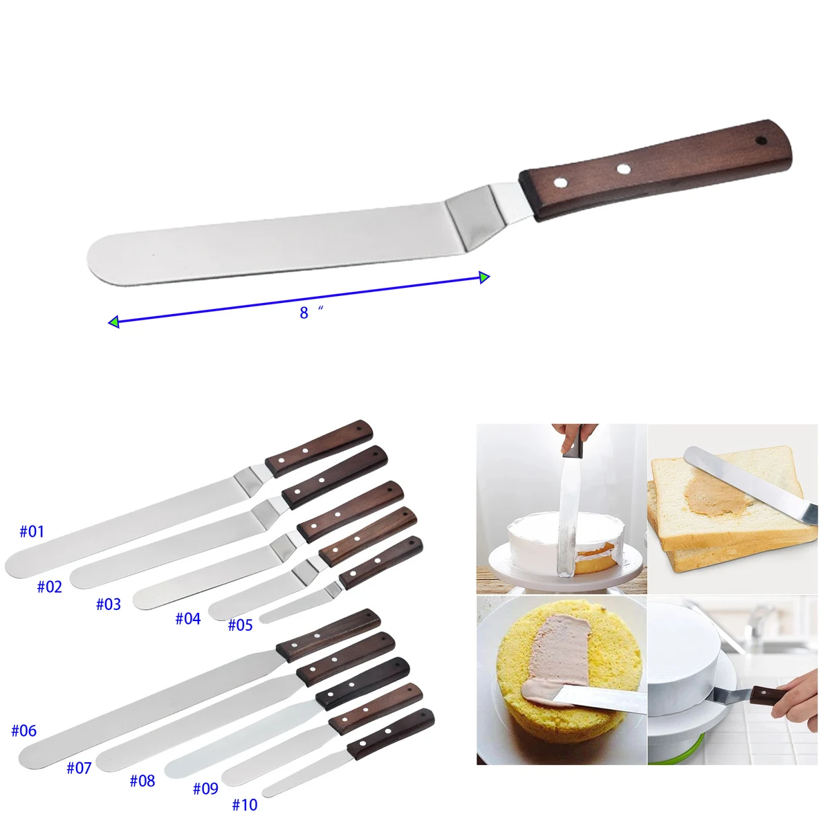 Stainless Steel Cake Knife Tools 1