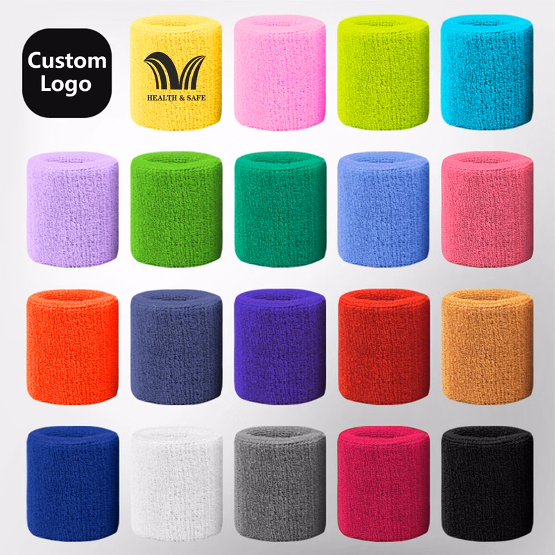 Cotton Plush Terry Sports Wristband