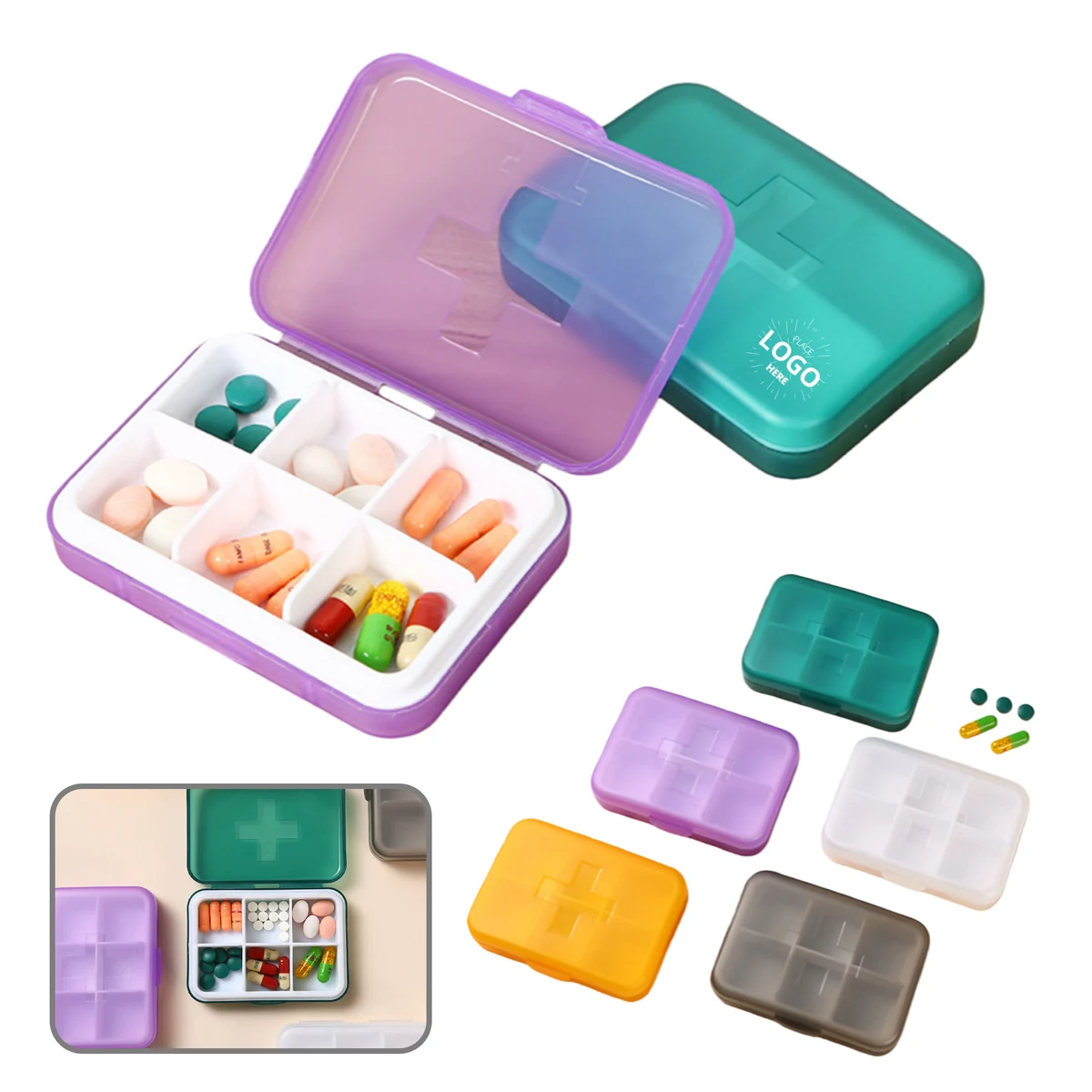 Daily Pill Storage Box 1