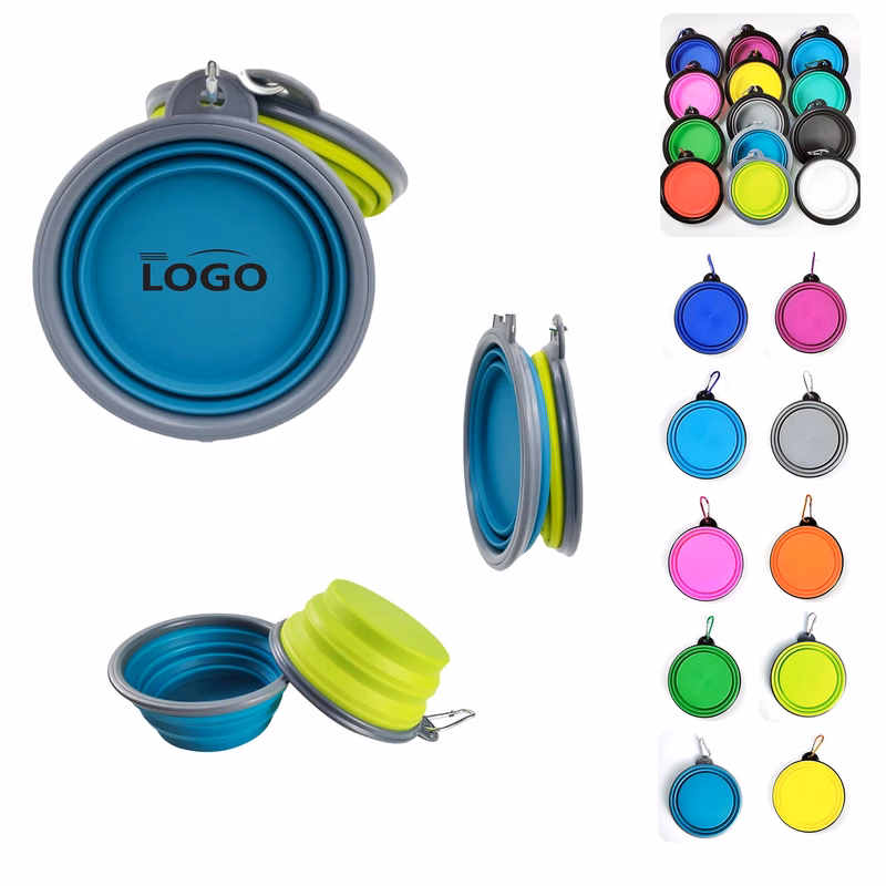 Collapsible Pet Bowl With Latch