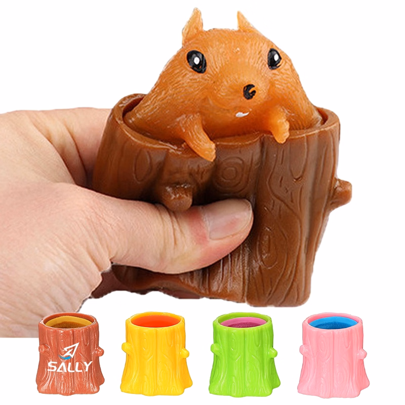 Squeeze Squirrel Cup Toys Decompression