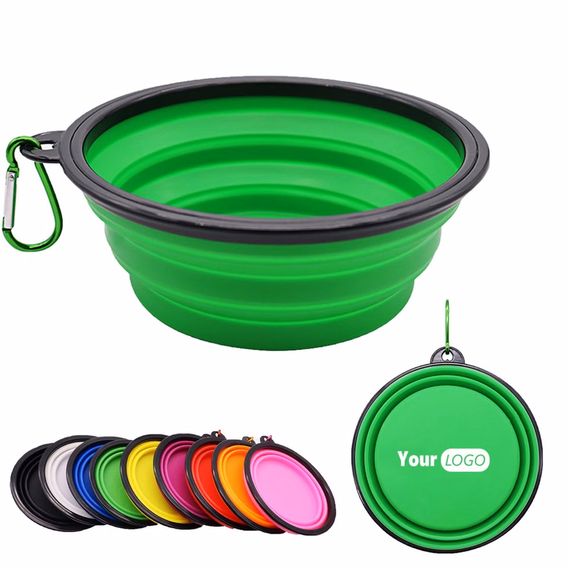 Collapsible Silicone Pet Travel Bowl