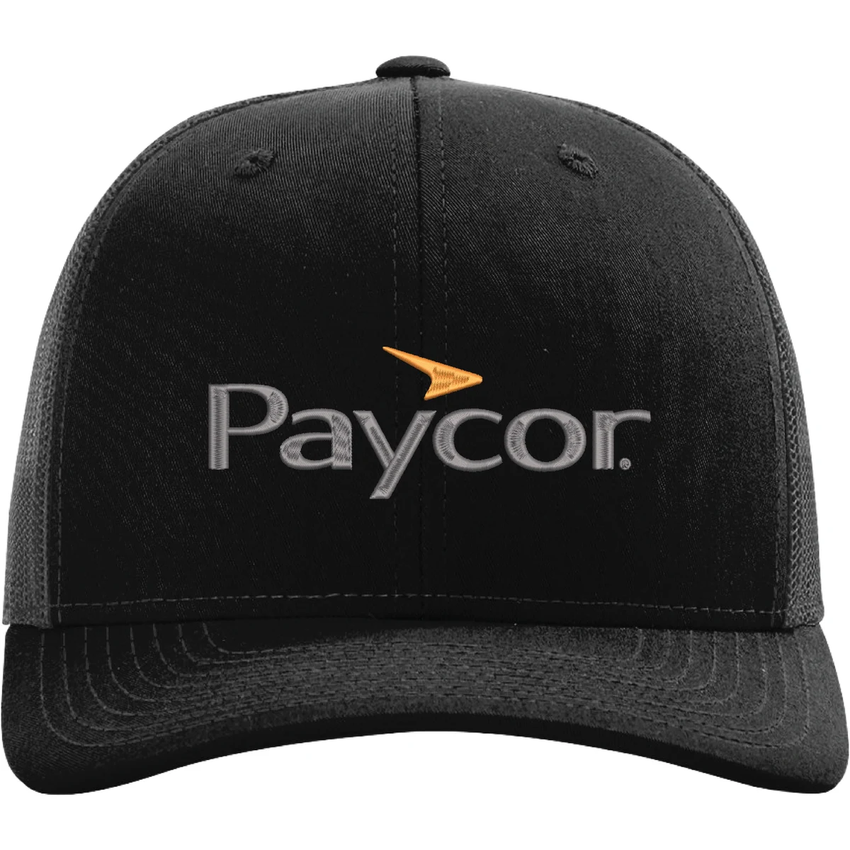 Richardson 112+ R-FLEX Adjustable Trucker Hat w/Leatherette Adhesive Patches or Embroidery 1