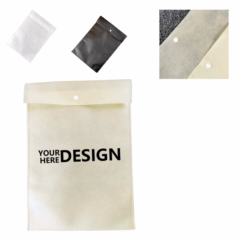 Non-Woven Fabric Hidden Button Storage Bag