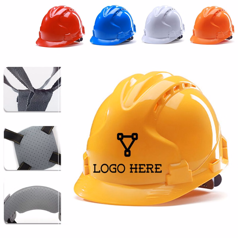 Ventilated ABS Safety Helmet for Engineering & Site