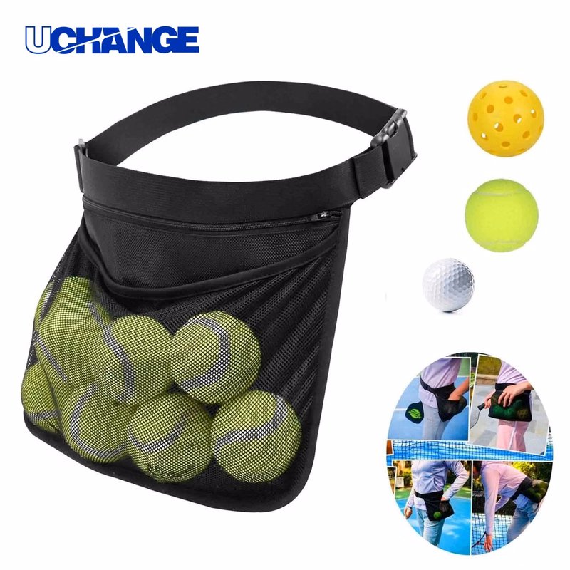 Pickleball Tennis Ball Waist Holder Bag