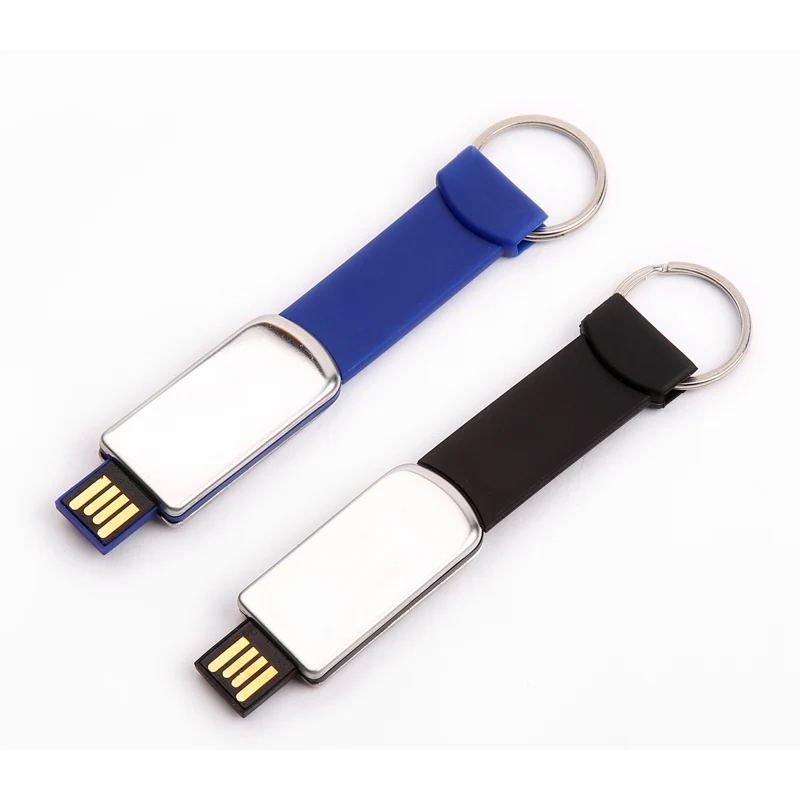 Keyring Strap with Retractable USB Flash Drive 1