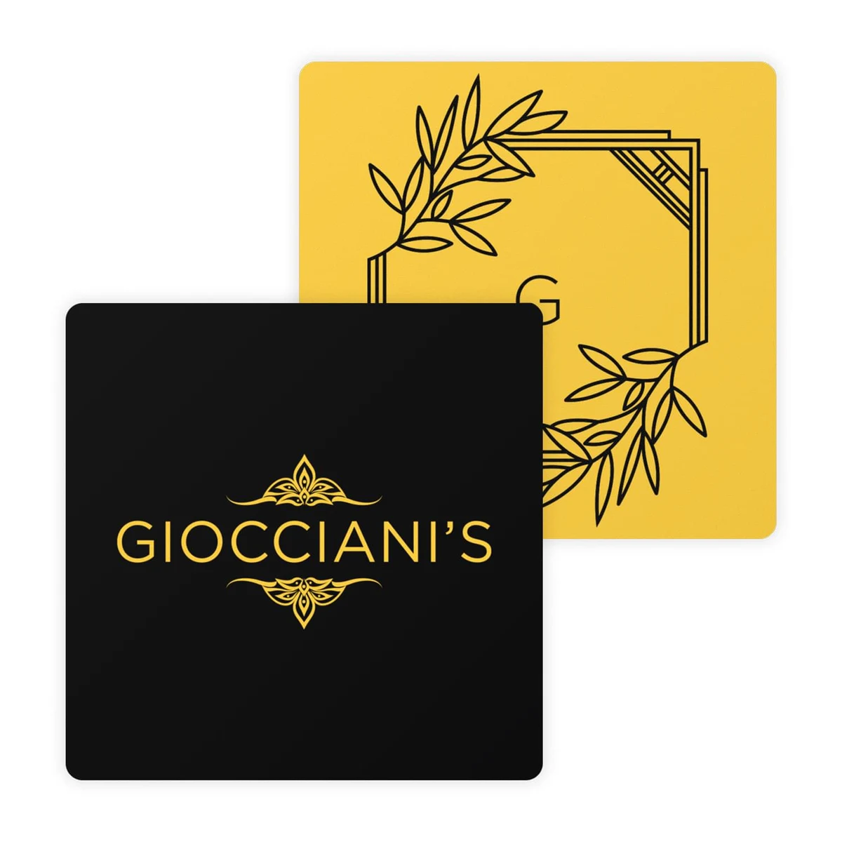 3.5" Pulpboard Square Coaster (Full Color on Both Sides) 1