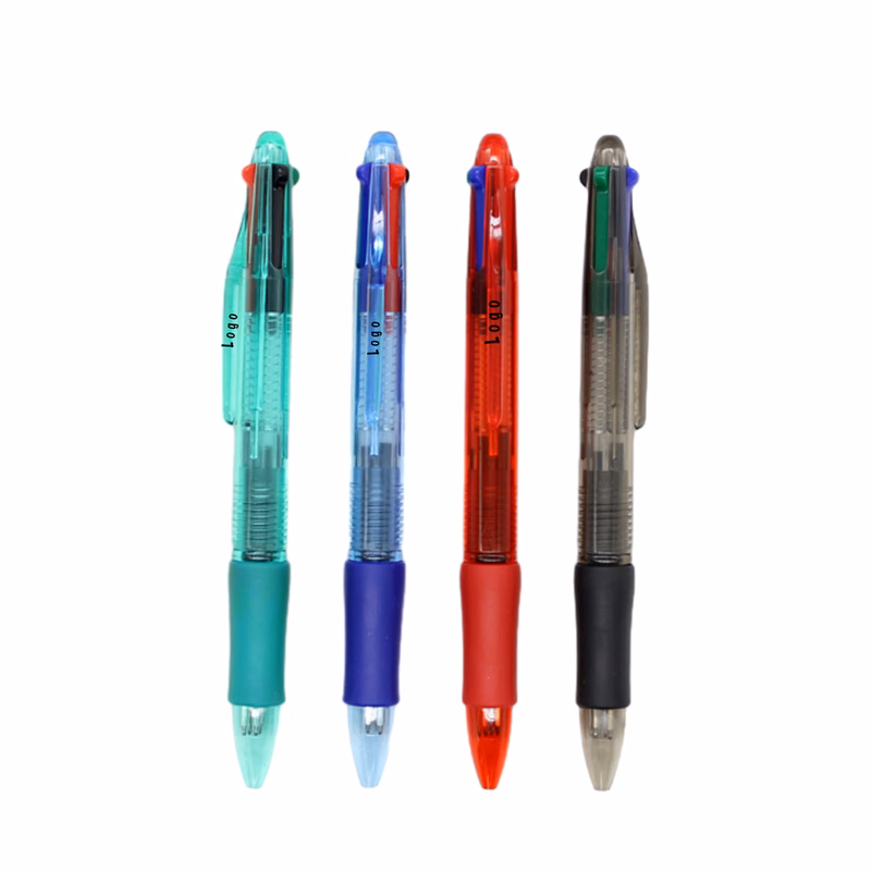 4-Color Ballpoint Pen With Customizable Logo