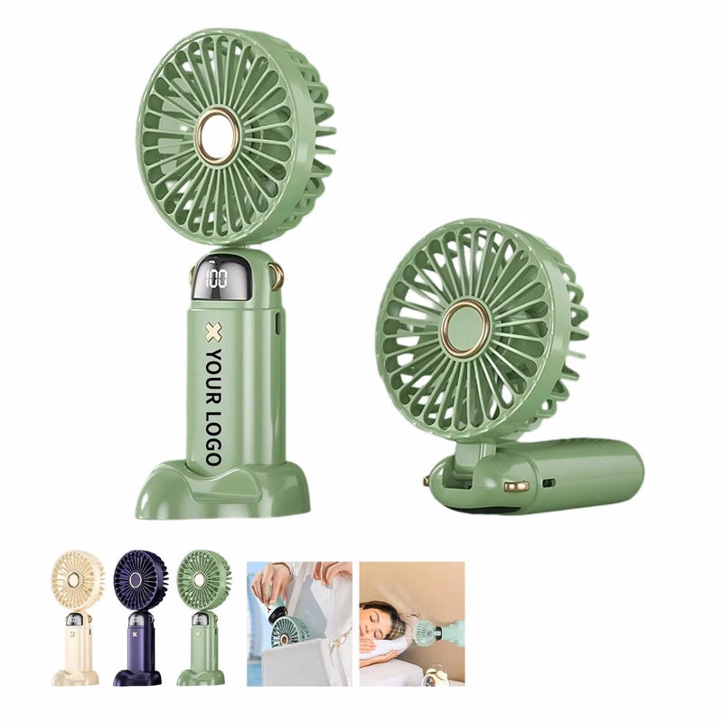 Silent Desk Fan with USB Charging Port