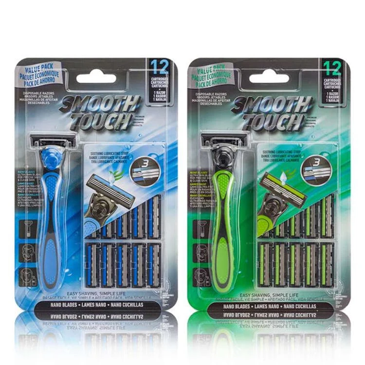 Triple Blade Razors - 12 Blade Cartridges 1