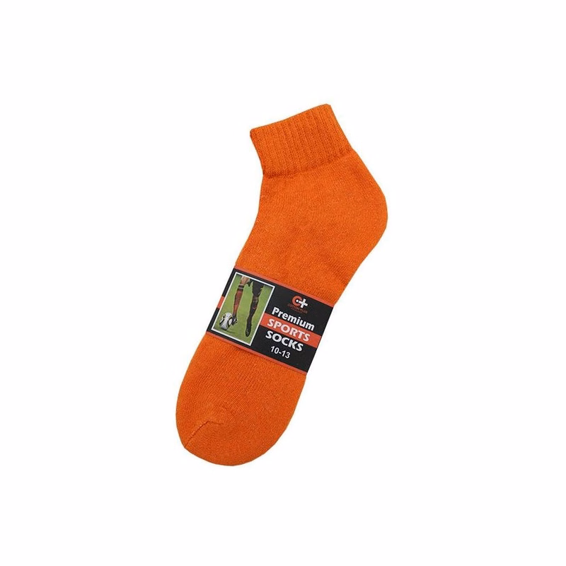 Men's Ankle Socks - Orange Size 10-13