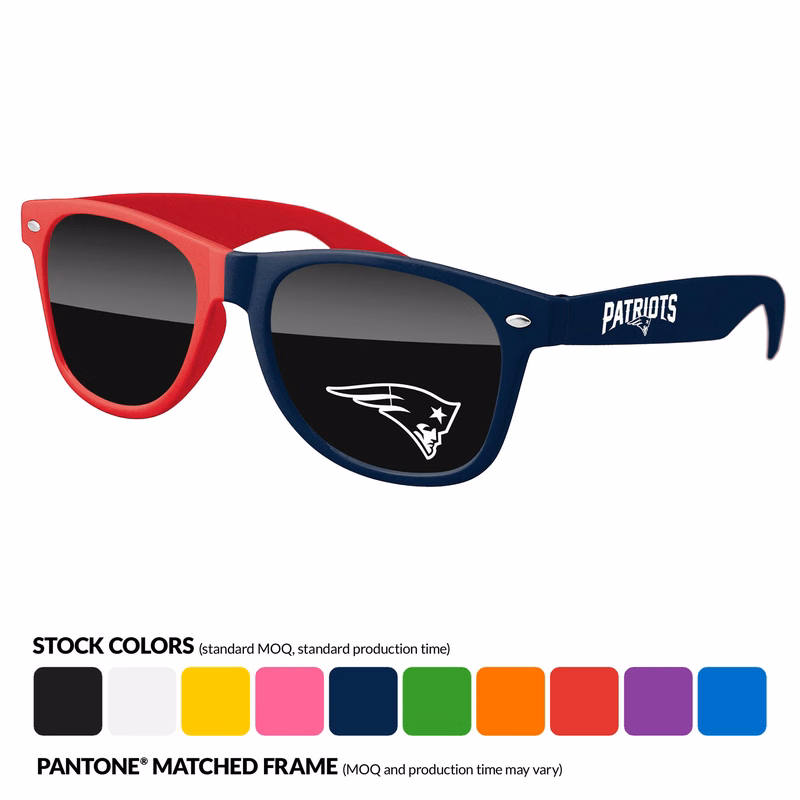 Split-Tone Retro Sunglasses