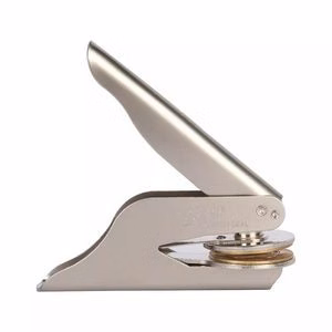 Stainless Steel Portable Metal Embossing Stamp