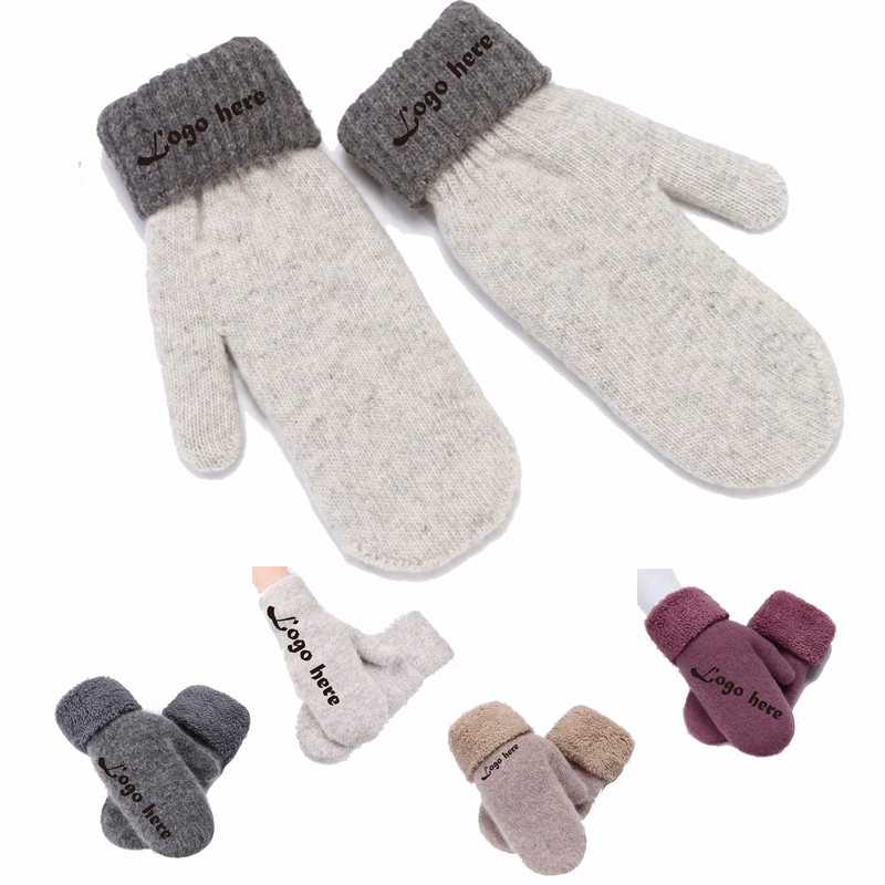 Winter Rabbit Fur Warm Gloves