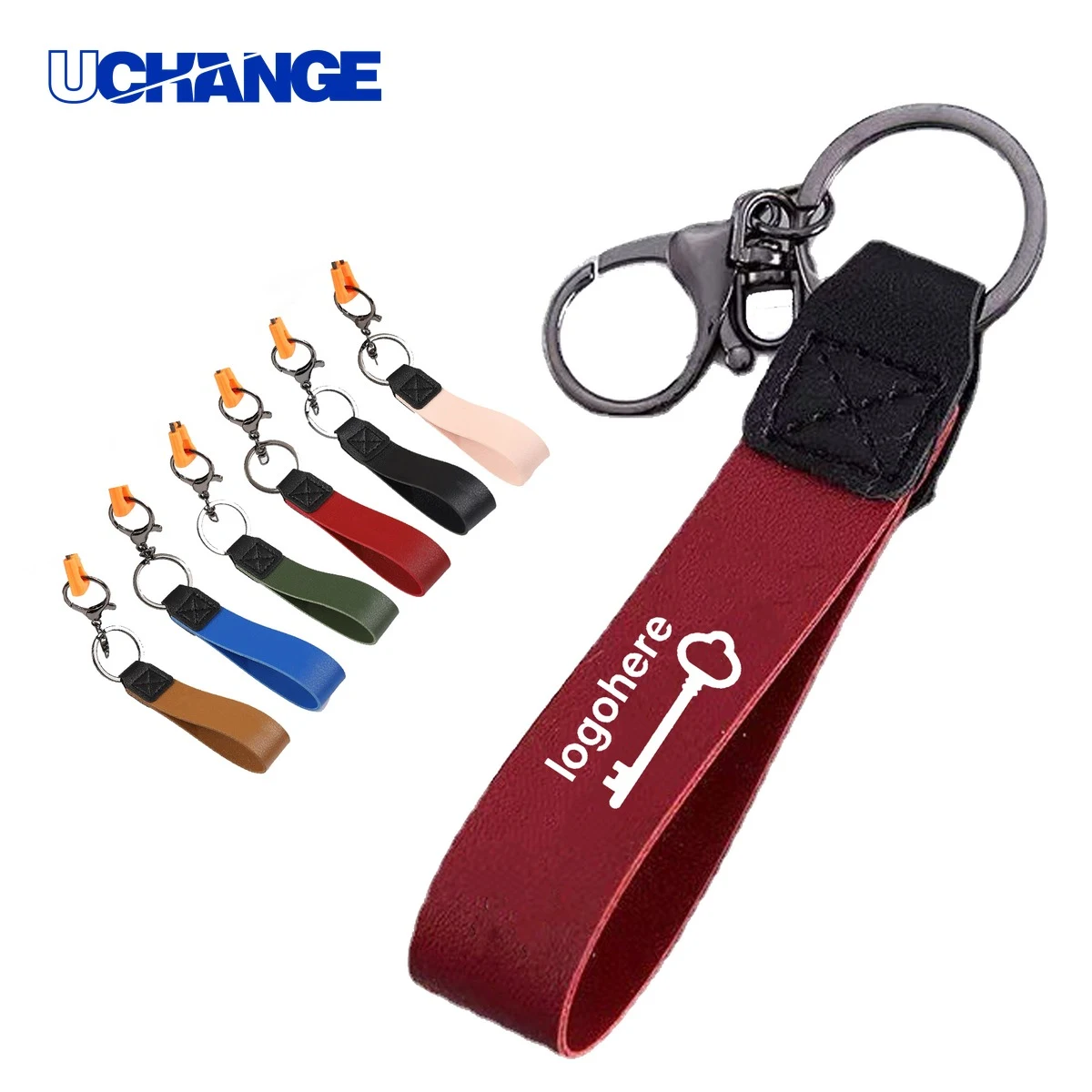 PU Leather Keychain for Bags and Backpacks 1