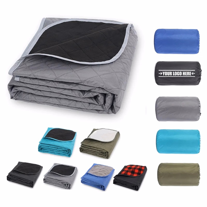 Portable Camping Blanket Shaker Fleece