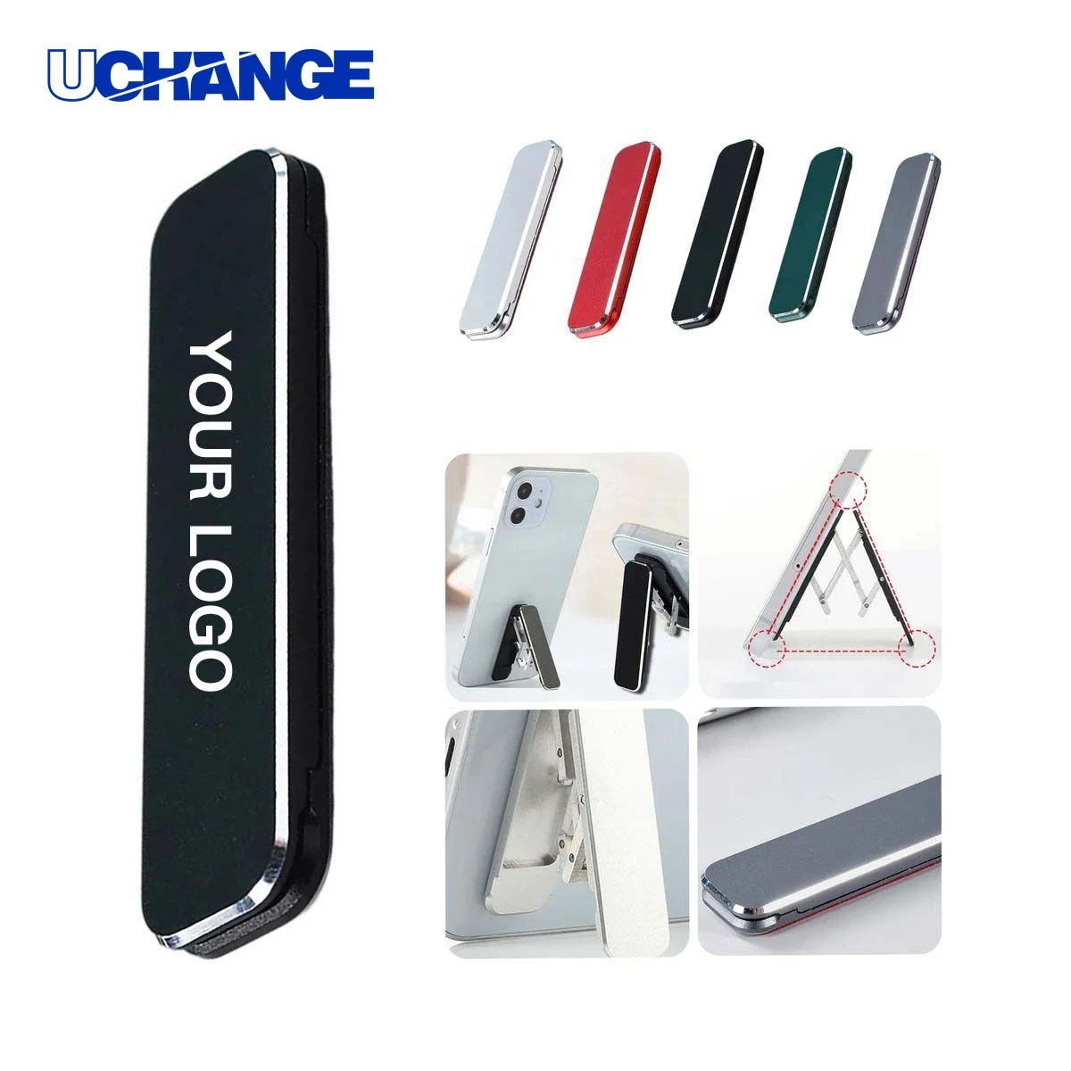 Slim Pocket Phone Stand with Adjustable Angles 1
