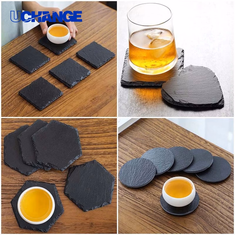 Natural Stone Slate Coaster