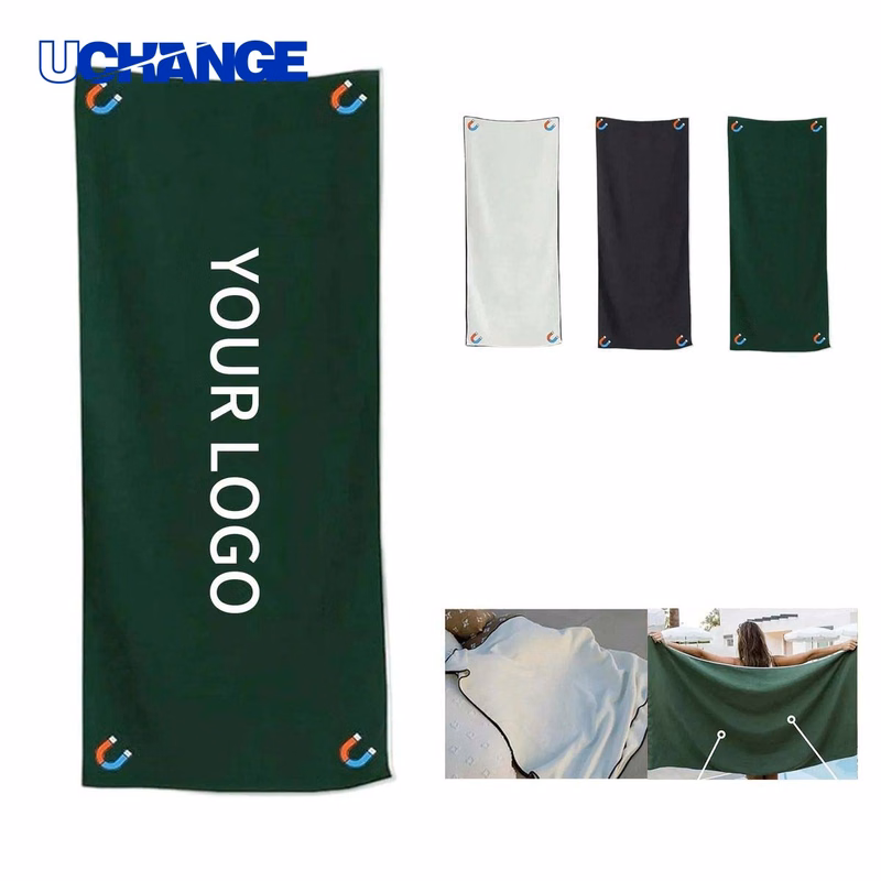 Magnetic Bath Towel Portable for Travel